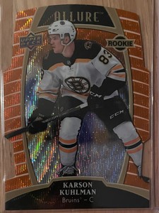 2019-20 Upper Deck Allure Rookies Orange Slice /199 Karson Kuhlman #65 Rookie RC