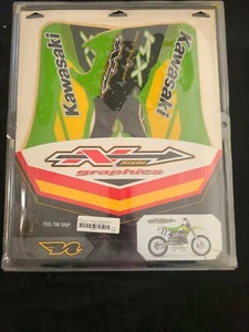 N-StyleKawasaki Graphics Kit & seat 2003 2004 03 04 KX 125 250 KX125 KX250 - Picture 1 of 4