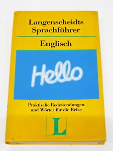 Vintage 1991 Langenscheidts Sprachführer Englisch. Pre-Owned. Travel, Vacation. - Imagen 1 de 6