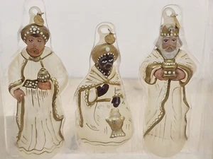 Department 56 TINY TRIMMINGSMini Glass Ornaments(Set of 3) S7 - Picture 1 of 7