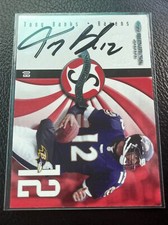 2000 Donruss Signature Series Tony Banks On Card Auto Baltimore Ravens