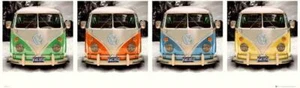 VW Camper : Beach Quad - Door / Vista Poster 53cm x 158cm new and sealed - Picture 1 of 1