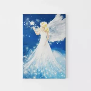 Bedroom Wall Decor "Touching the Stars" - Spiritual Above Bed Pictures, Prints - Picture 1 of 13