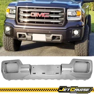 Fits 14-15 GMC Sierra 1500 Front Lower Bumper Skid Plate Chrome 1Pc - Изображение 1 из 3