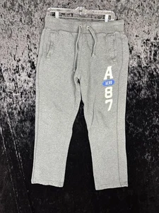 Aeropostale Sweatpants Womens M Gray Drawstring Loose Fit Comfort Y2K - Picture 1 of 9
