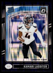 2024 Donruss Optic Purple Shock Kamari Lassiter RC Houston Texans #261 - Bild 1 von 2