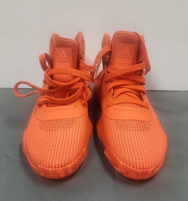Adidas Pro Bounce 2019 Basketball Shoes Mens 6.5 Orange High Top EF6066 New Tags - Image 1 of 4