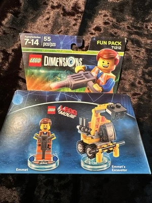 Lego Dimensions Fun Pack La Lego Película Emmet (71212) Sellado de Fábrica Como Nuevo 10+ Foto 1 de 4