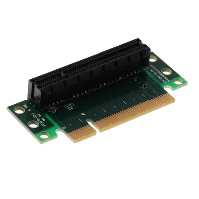PCI Express PCI-E 8x Adapter Riser Karte 90 Winkel für 1u / 2u Server-Gehäuse - Bild 1 von 3