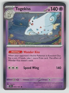 Togekiss Rare SV08: Surging Sparks 072/191 NM - Picture 1 of 2