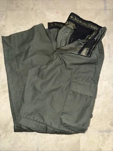 Boy Scouts of America Pants Youth 10 Green Convertible Cargo Uniform BSOA - Picture 1 of 2
