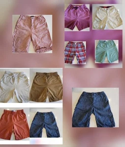Lot of 9 shorts/pants Sz 10-12 Levi's, Gap, Old Navy, Nautica, other. - Picture 1 of 10
