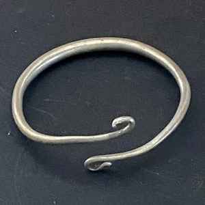 Antikes Bronze Silber Schlangenarmband Muslim / Islamisches Arabien / Java Indonesien - Bild 1 von 5