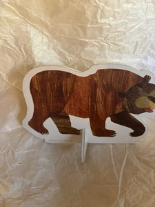 Eric Carle Brown Bear Brown Bear What Do You See? 3-D Centerpiece Set 9 Animals - Picture 1 of 2