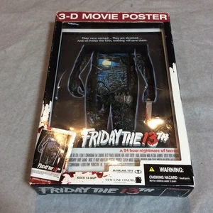 Freitag der 13. Crystal Lake 3D Filmplakat Jason Voorhees 2006 McFarlane Toys - Bild 1 von 14