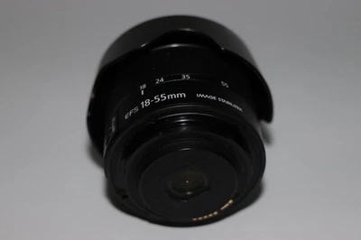 Canon EF-S 18-55mm f/4-5.6 IS Image Stabilizer STM Zoom Kit Lens - Image 1 of 4