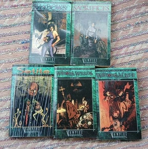 Vampire The  Clan Novel 5  Book Bundle Lasombra , Tremere Setite - Bild 1 von 20