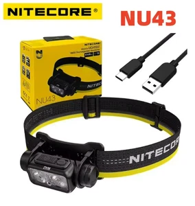 Nitecore NU43 Head Torch Head Lamp 1400 lumens USB-C Rechargeable 18650 - Bild 1 von 3