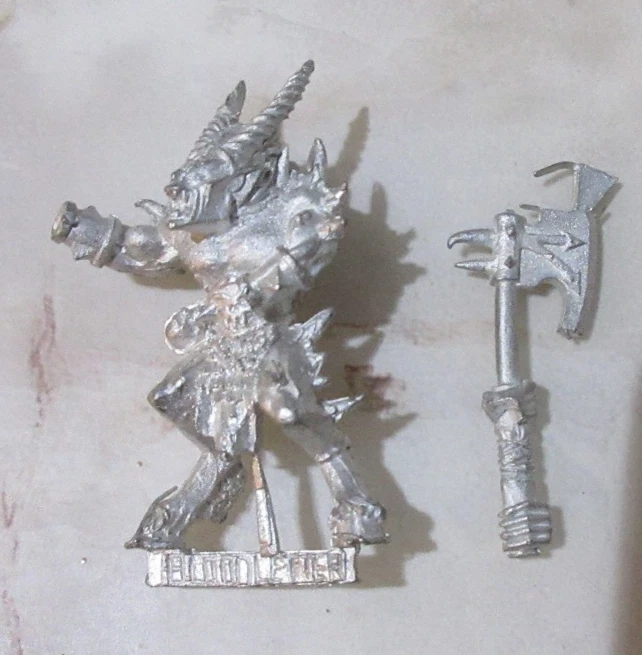 Warhammer Metal Chaos Bloodletter Champion Foto 1 de 1