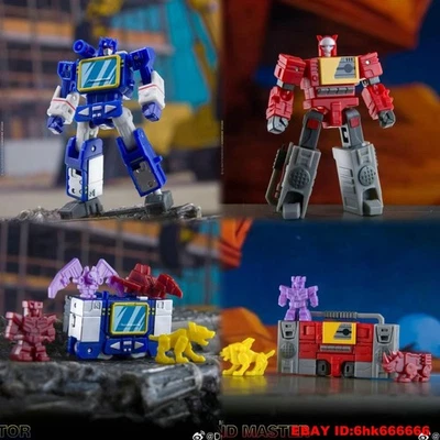 New Transformation toy DR.Wu Extrme Warfare DW-E02A DW-E16A Figure Set STOCK 6CM - Image 1 of 4