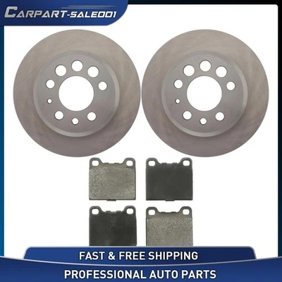 Kit de pastillas de freno de disco trasero 11,04" para Volvo 164 1974 1975 3,0 L Foto 1 de 4