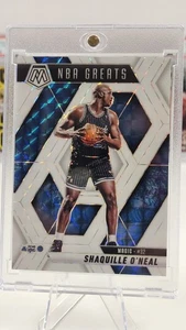 Shaquille O'Neal 2024-25 Panini Mosaic Choice NBA Greats White /25《Slab Ready》🔥 - Bild 1 von 9