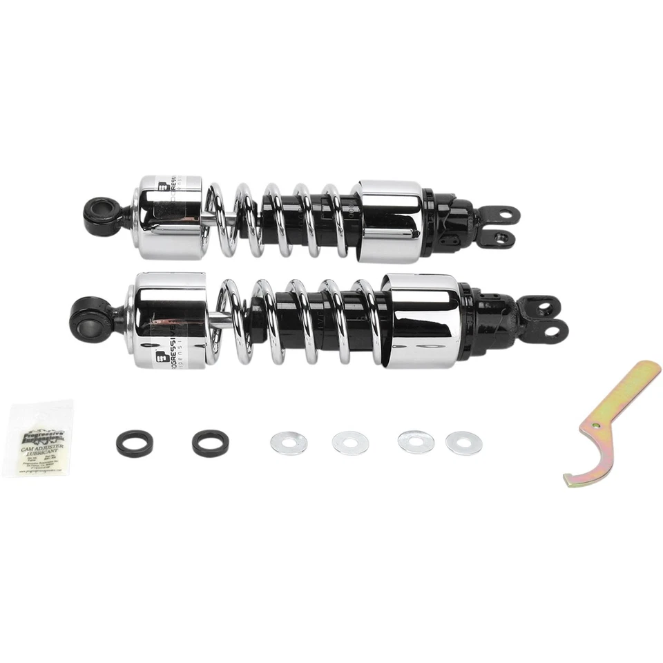 Shocks - 412 Cruiser Series - Chrome - 13" - Heavy Duty 412-4224C - Imagem 1 de 3