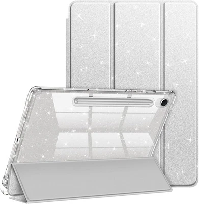 Slim Case for Samsung Galaxy Tab S10 FE/Tab S9 FE/Tab S9 Glittering Clear Cover - Image 1 of 4