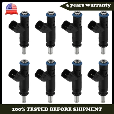 Juego de 8 inyectores de combustible 4591851AA aptos para Chrysler Aspen 4,7 L V8 2008 2009 FJ731 Foto 1 de 4