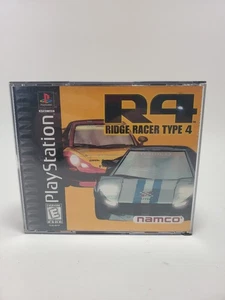 Playstation PS1 R4 Ridge Racer Type 4 Video Game Blockbuster Game Tested - Picture 1 of 17