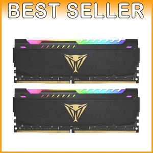 32GB Patriot Viper Steel RAM Kit - 3200MHz CL18 UDIMM - Picture 1 of 11