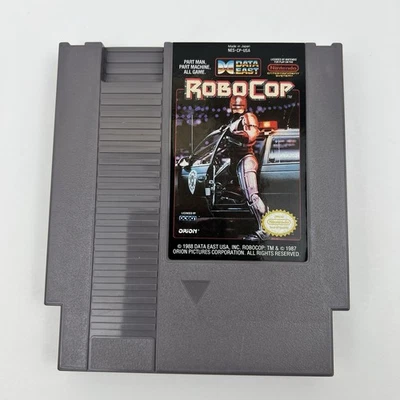 RoboCop Nintendo Entertainment System NES cartucho autêntico testado apenas - Imagem 1 de 2