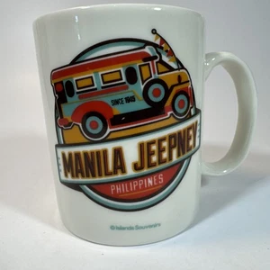 Manila Jeepny Coffee Cup White - Picture 1 of 5