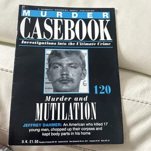 Murder casebook No 120 Murder and Mutilation - Picture 1 of 1