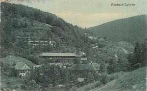 Historische Ansichtskarte Nordrach-Colonie im Schwarzwald Kurort Sanatorium - Picture 1 of 2
