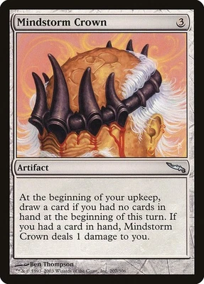 MINDSTORM CROWN - Mirrodin – MTG Magic the Gathering Card - Uncommon - Image 1 of 4