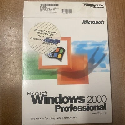 Microsoft Windows 2000 Professional Full Retail Complete - Image 1 of 3