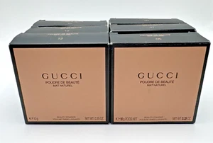 GUCCI Poudre De Beaute Mat Naturel Face Beauty Powder ~ PICK A SHADE ~ .35 Oz - Picture 1 of 9