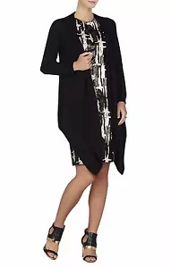 NUEVO BCBGMAXAZRIA PAMELLA CALIBRE MIXTO ENVOLTURA CARDI BXE4H846/B547A TALLA S - Imagen 1 de 3