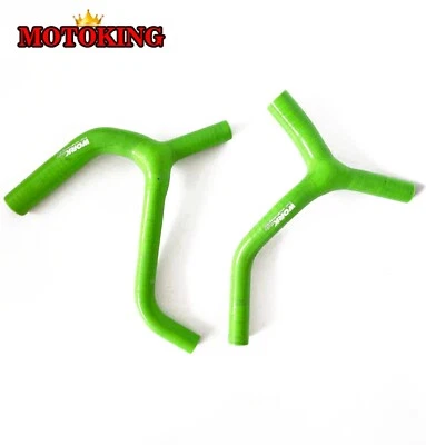 Manguera de radiador de silicona verde para Kawasaki KX450F 2016-2018/KX450 2019-2021 2020 Foto 1 de 4