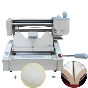 110V/220V Wireless A4 Book Binding Machine Hot Melt Glue Book Binder Puncher - Picture 1 of 16