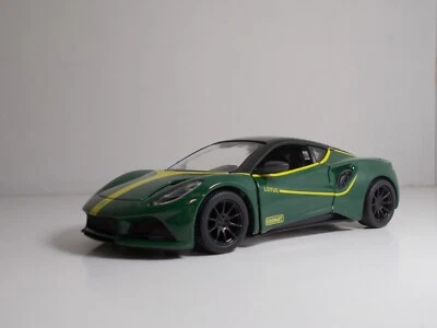 KiNSMART 5456 LOTUS EMIRA Heritage "Green" - METAL Scala 1:34 - Immagine 1 di 3