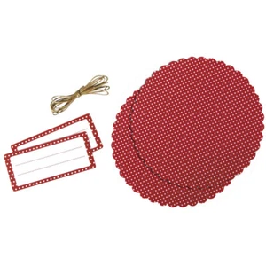 Kit De Decoración Para Tarro De Mermelada Dots 15Cm 1Set - Imagen 1 de 1