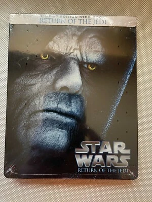 BRAND NEW & SEALED STAR WARS RETURN OF THE JEDI STEELBOOK BLU RAY - Image 1 of 2