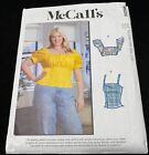 Uncut McCall's Sewing Pattern #M8200 for Women's Plus Size Tops Sizes 26W-32W