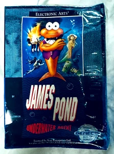 James Pond: Underwater Agent (Sega Genesis) Rare - 1991 Vintage - Picture 1 of 11
