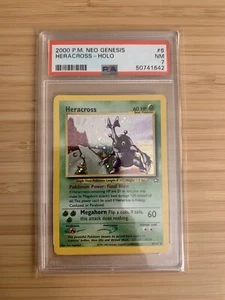 Pokémon Heracross Neo Genesis Unlimited 6/111 PSA 7 (50741642) - Bild 1 von 2