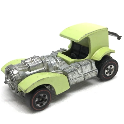 Hot Wheels Redline Superfine Turbine 1972 Lime Green Made In Hong Kong - Image 1 of 4