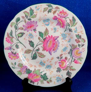 Wedgwood: "Tonquin" Floral... FOUR 8" Salad Plates - Estate Excellent condition - Picture 1 of 2