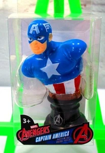 Marvel Captain America Sammlerstück Mini Briefbeschwerer Figur Kuchen Topper Ebene Tablett - Bild 1 von 3